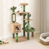 150 cm Cactus Cat Tree Indoor Multi-level Cat Tower w/ Sisal Scratching