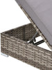 Very Home Aruba Lounger Grey Stylish and Comfortable Outdoor Furniture
