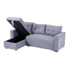 3 Seater Corner Sofa Bed w/Storage Convertible Pull Out Sofa Bed for Living Room