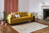 Swyft Model 04 3 Seat Sofa Bed - Mustard Velvet RRP £1999