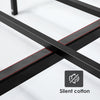 Double Bed Frame Industrial Metal Platform Bed with Headboard and Footboard Orog