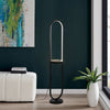 Modern Oval Floor Lamp LED Standing Light Reading Lamp for Living Room Dimmable