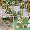 Tall Square Metal Geometric Stand Flower Vase Holder Party Wedding Centerpieces