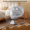Electric Baby Swing Bluetooth Infant Cradle Bouncer Rocker Chair Music Remote Fo