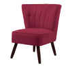 Orthopedic Cocktail Armchair Shell Back Leisure Sofa Oyster Accent Chair Bedroom