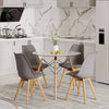 Muti Types Dining Table Kitchen Room Glass Top Metal Frame Table Desk Only Table