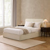 Dusk Ascot Off White Bouclé King Size Ottoman Storage Bed RRP £699