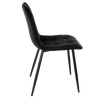 Set of 4 Dining Chairs High Back Velvet Kitchen Chair Modern Wood Legs Home UK