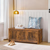 Storage Chest Wooden Storage Bench Blanket Storage Box Toy Chest 100 x 40 x 41cm