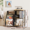 Smilesun Record Player Stand Vinyl Storage 3 Tier Turntable Stand 200 Albums