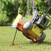 400 kg Folding Ride On Lawn Mower Jack Lift, Adjustable Steel Lifting Device