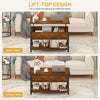 Lift Up Coffee Table With Storage Shelf Living Room Home Furniture