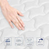 Double Mattress 4FT6 Spring Mattress Memory Foam Mattress with Soft Fabric