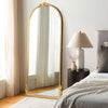 Rustic Mirror Wall Mounted Full Length Framed Dressing Mirror Bedroom Room Decor