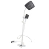 High Pressure Rainfall Shower Head Set with Push Button Multiple Spray Modes UK