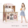 Robud Kids Kitchen Playset Wooden Cooking Toy Play Kitchen Pretend Play Toys