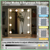 Bedroom Dressing Table Vanity Desk Set With Hollywood LED Lighted Mirror Drawers