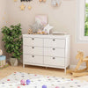 Home Storage Cabinet Kitchen Buffet Cabinet Sideboard-White