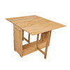 Corona Folding Drop Leaf Butterfly Dining Set Table 4 Chairs Solid Waxed Pine