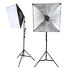 Photography Studio Lighting Kit Photo Softbox Backdrops Background Umbrella Set