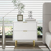 2x Wooden 2 Drawer Bedside Table Cabinet Nightstand Side Table Bedroom Furniture