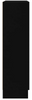 Cabinet Cupboard Black Wooden Bookcase Display Storage Unit Glass Doors Shelving