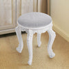 Soft Padded Stool Piano Makeup Seat Kitchen Bedroom Side Chair Dressing Stool