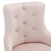 Dining Chair Armchair Velvet Kitchen Dining Room Restaurant Office Chair Pink