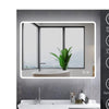 Bathroom Wall Mirror with LED Light Bluetooth |Touch Sensor |Rectangular Dimming