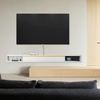 Modern 120CM Floating TV Stand Wall Mounted Media Console Modern Storage Shelf