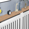 Modern Radiator Cover Small Large Wall Cabinet MDF Slats Wood Grill Furniture