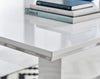 Arezzo Large Extending White High Gloss Dining Table