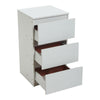 Modern Bedside Table Drawers Cabinet Bedroom Furniture Storage Nightstand Shelf
