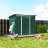 Garden Shed Outdoor Storage Tool Organiser w/ Double Sliding Door