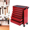 Portable Tool Box 7 Drawers Lockable Roll Cab Cabinet Tool Chest Garage Storage