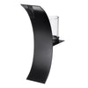 Pair of Metal Wall Candle Holders Stand Sconce Glass Tea Light Holder Home Decor