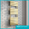 Brushed Brass Towel Rail Bathroom Radiator 500mm x 1200mm Designer
