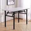 Folding PC Computer Desk 120x60cm Home Office Exhibition Desk Workstation Table