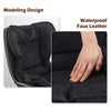 2x Faux Leather Bar Stools Gas Lift Adjustable Pub Chair Frosting Base Swivel