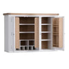 Big Furniture Warehouse Claridge Triple Larder Hutch Grey RRP £1500