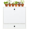 Wall-mounted Computer Desk Space Saving Floating Writing Desk Laptop Workstation