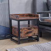 Night Stands with Drawer Bedside Cabinet Bedroom End Side Table Wooden Furniture