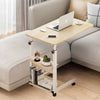 Adjustable Laptop Table Notebook Desk Computer Trolley Sofa Bed Breakfast Stand