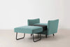 Swyft Model 08 Chair Sofa Bed - Airforce Velvet RRP £1499