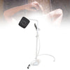 High Pressure Rainfall Shower Head Set with Push Button Multiple Spray Modes UK
