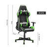 Gaming Chair Racing Chair Reclining High-Back Gas Lift Swivel Chair with Pillow
