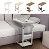 Portable Table Storage Desk Adjustable Height Sofa Side Table Bedside Table
