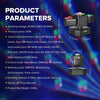 Moving Head Party Light Rotating Disco Bar Stage Lights Laser Beam Strobe Remote