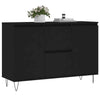 Sideboard Black 104x35x70 cm Engineered Wood