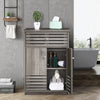 Grey Bathroom Under Sink Cabinet Basin Storage Cupboard Vanity Unit Furniture